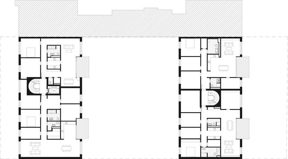 Grundriss Regelgeschoss