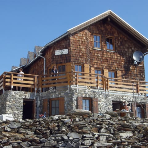 Harte klimatische Bedingungen für Alpenterrassen
