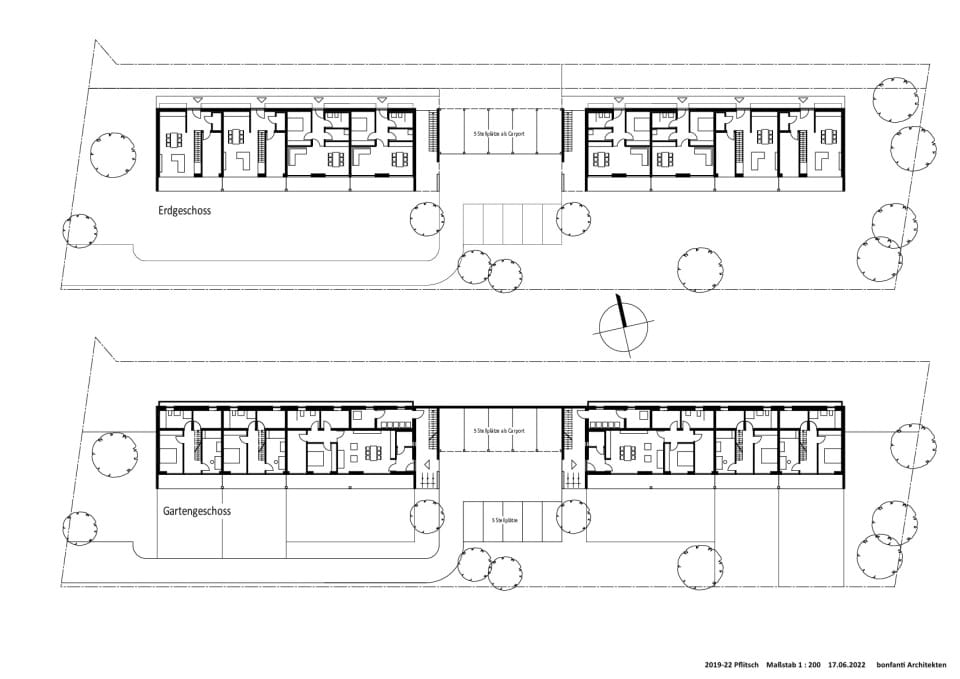Grundrisse Erd- und Untergeschoss
