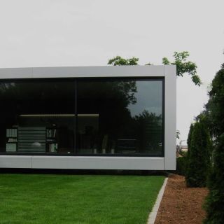 Pavillon NORA - Haus, Kraftwerk und Tankstelle
