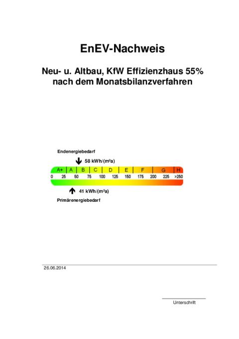 EnEV-Nachweis