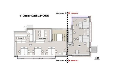 Grundriss 1. OG