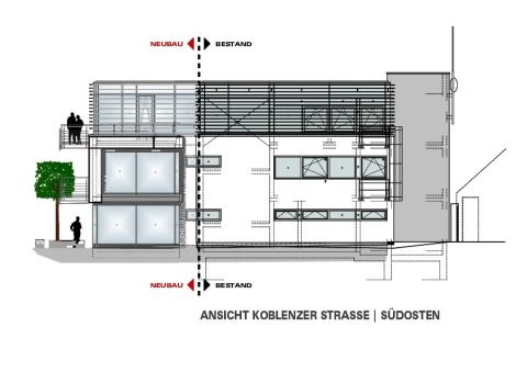 Ansicht Koblenzer Straße | Südosten