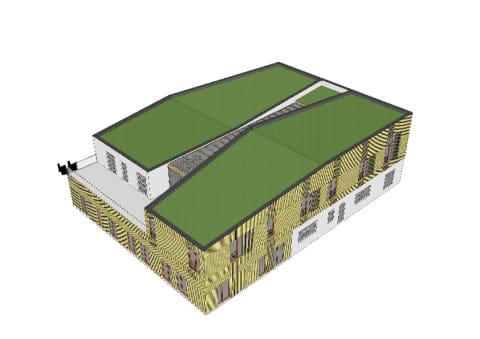 L19_Gebäude-Isometrie von Ost-2