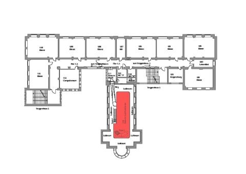 Grundriss Galerie