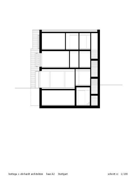 Haus K2 Schnitt 3 M 1 | 100