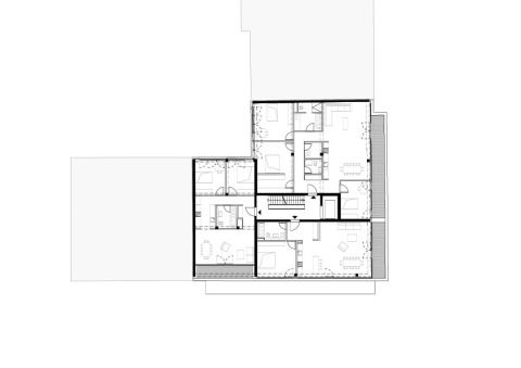 Regelgrundriss 2. und 4. Geschoss
