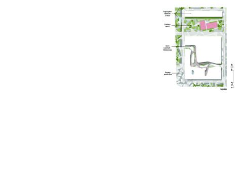 Lageplan mit Landschaft