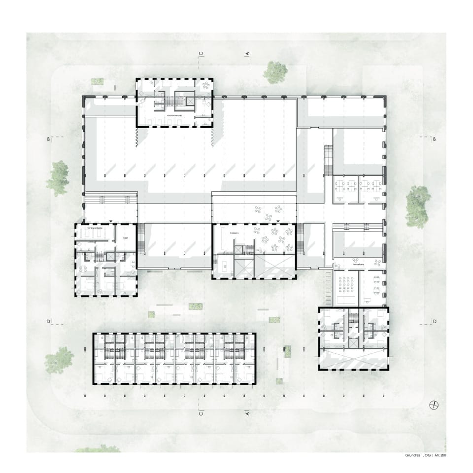 Grundriss 1. Obergeschoss