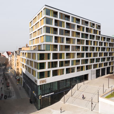 Tor zur Stadt - Neubau Wohn- und Geschäftshaus am Riebeckplatz, Halle (Saale)