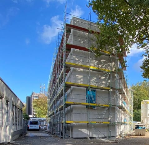 Baustellenansicht 2021