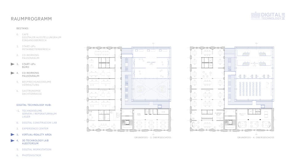 Grundrisse 3-4. OG