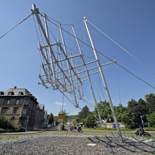 Kreisverkehr Glockekreuzung Schwäbisch Gmünd