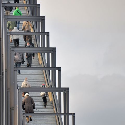 Bilder in der Landschaft I Neubau Himmelsleiter, Naturschutzgroßprojekt Waldnaabaue