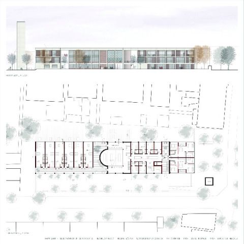 Grundriss 1. OG | Ansicht West