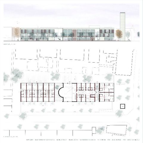 Grundriss 2. OG | Ansicht Ost
