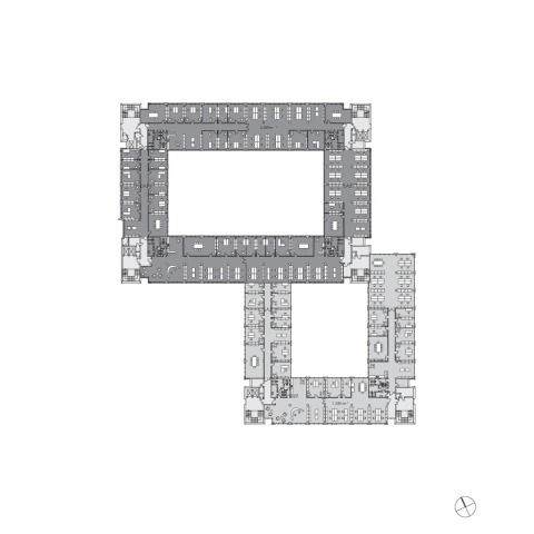 Grundriss Regelgeschoss Single Tenant