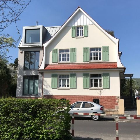 Umbau, Neubau und Sanierung eines denkmalgeschütztes Mehrfamilienhaus