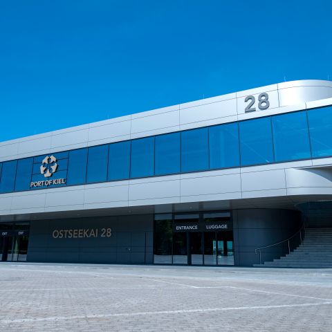 Kreuzfahrterminal in Kiel