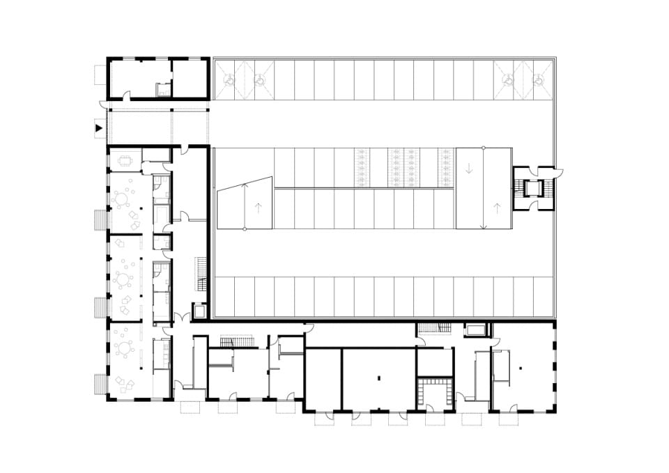 Grundriss Sonderbau EG