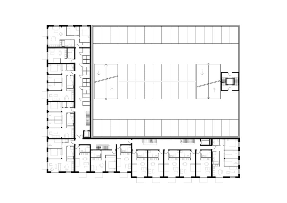 Grundriss Sonderbau OG