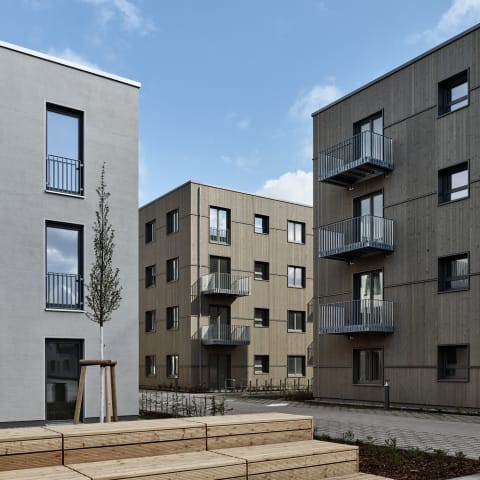 Wohnquartier Straße am Flugplatz, Johannisgärten