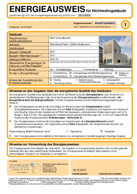 Energieausweis_Stadtbibliothek Heidenheim