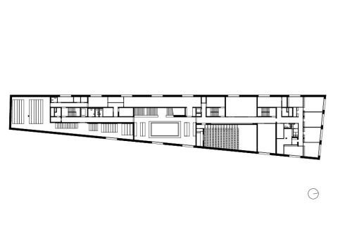 Stadtbibliothek Heidenheim_Grundriss 1.OG