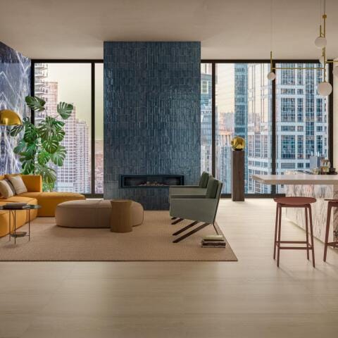 Living & Kitchen: The Penthouse
