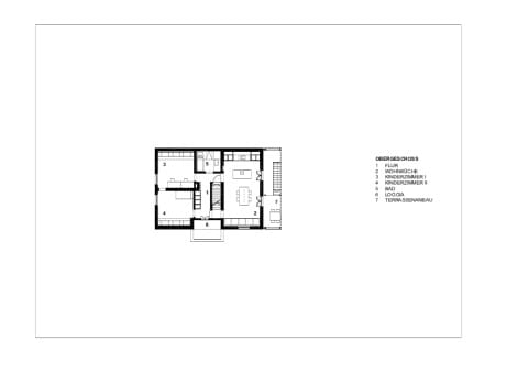 Grundriss Obergeschoss