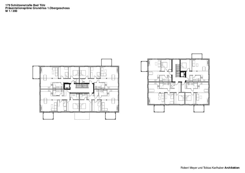 Grundriss Regelgeschoss