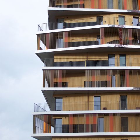 Wohnhochhaus in Paris