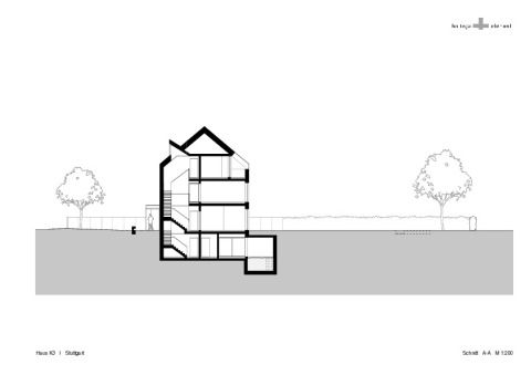 Haus K3 Schnitt A