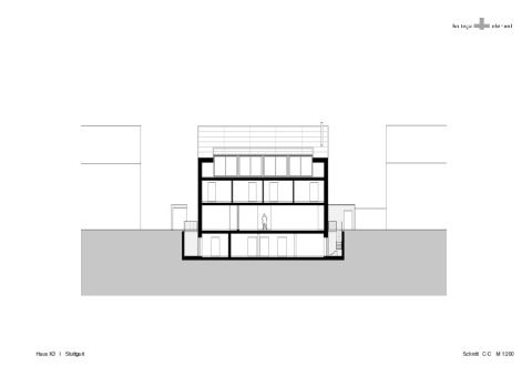 Haus K3 Schnitt C
