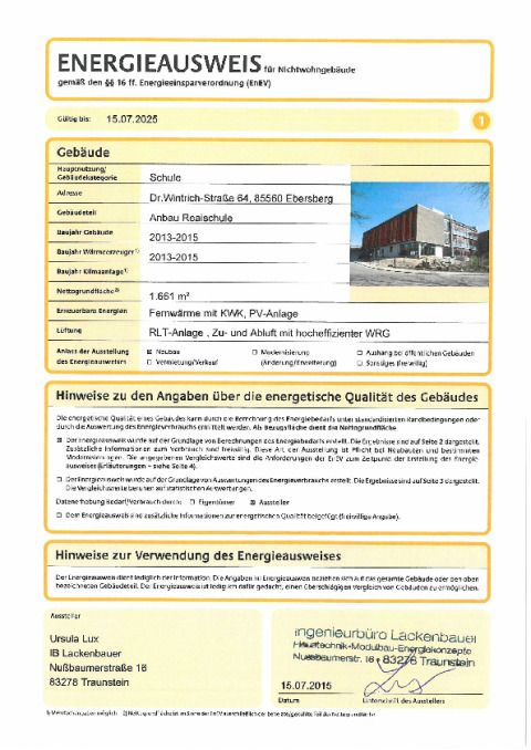 Energieausweis