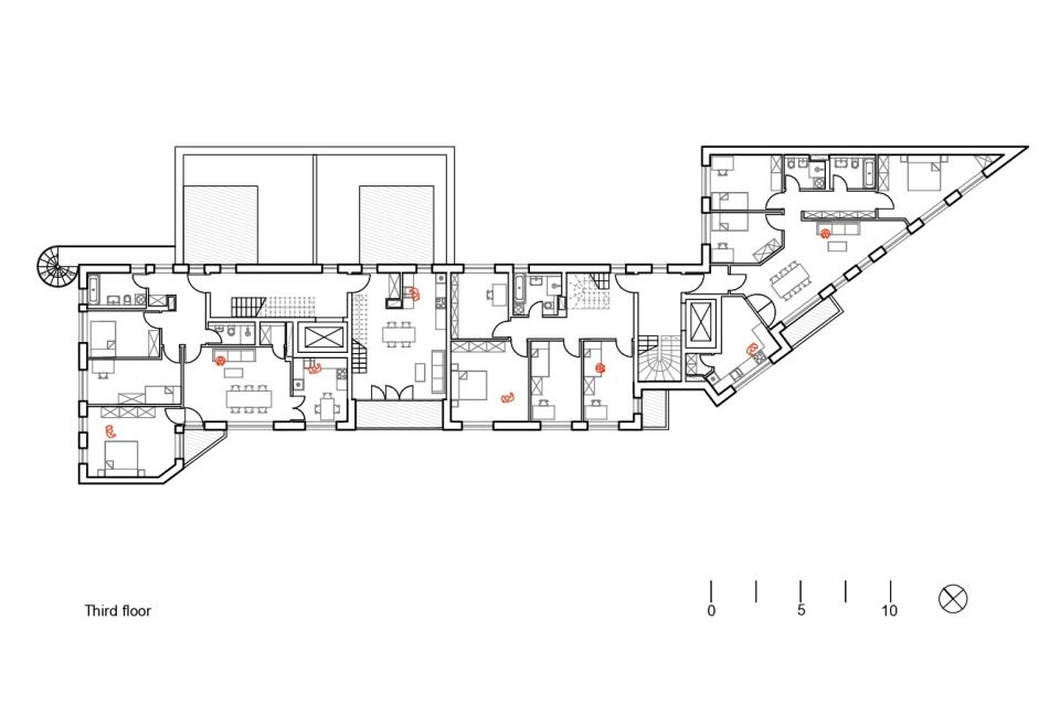 Grundriss Regelgeschoss