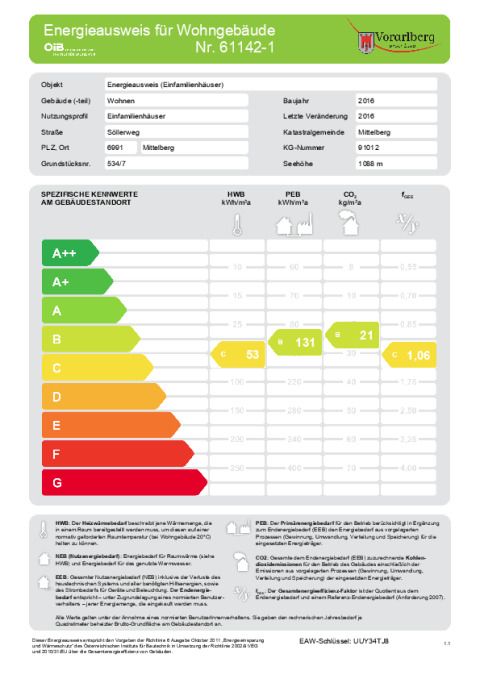 Energieausweis