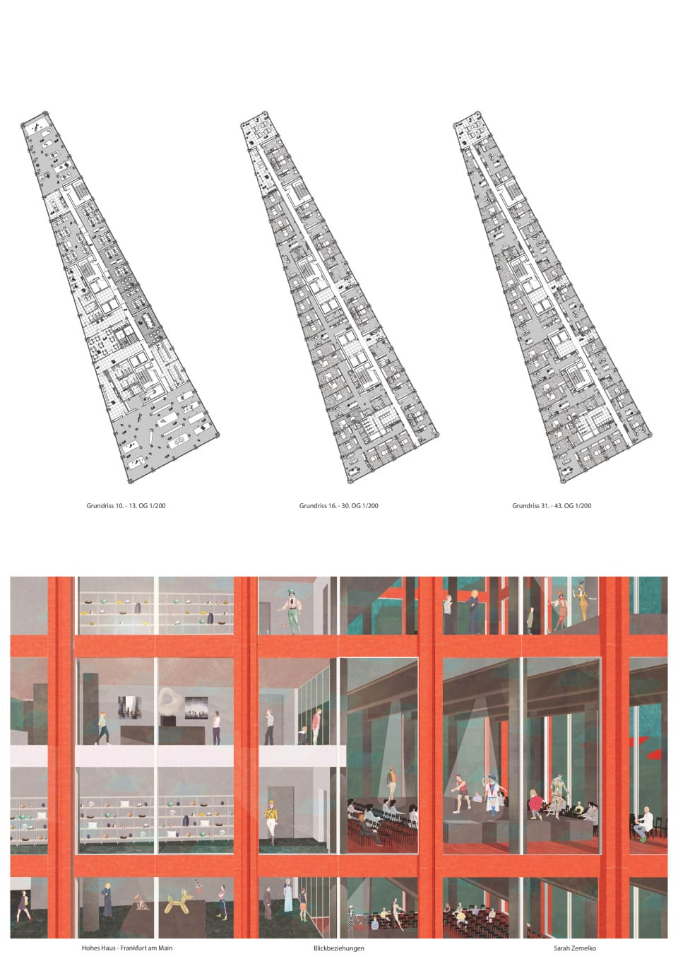 Grundrisse + Blickbezüge - Tanz- und Theaterwerkstatt Frankfurt am Main