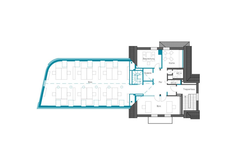 Grundriss Dachgeschoss