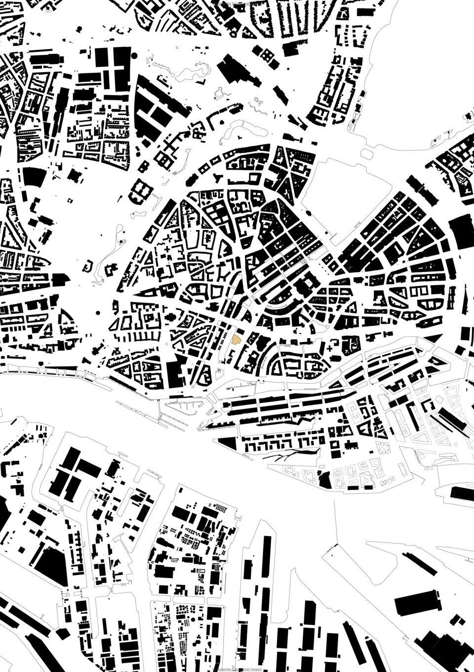 Schwarzplan Hamburg