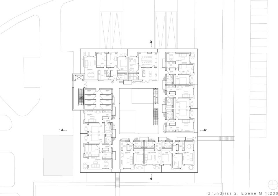 Grundriss 2. Ebene