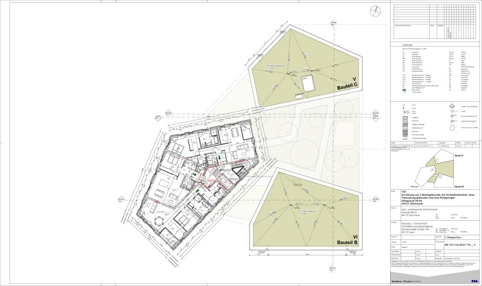 Grundriss 7. Obergeschoss
