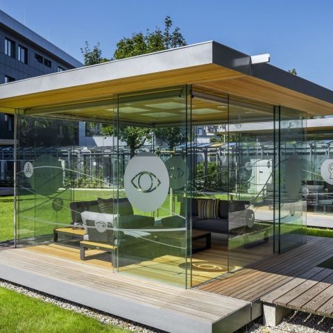 Drei Pavillons für Continental