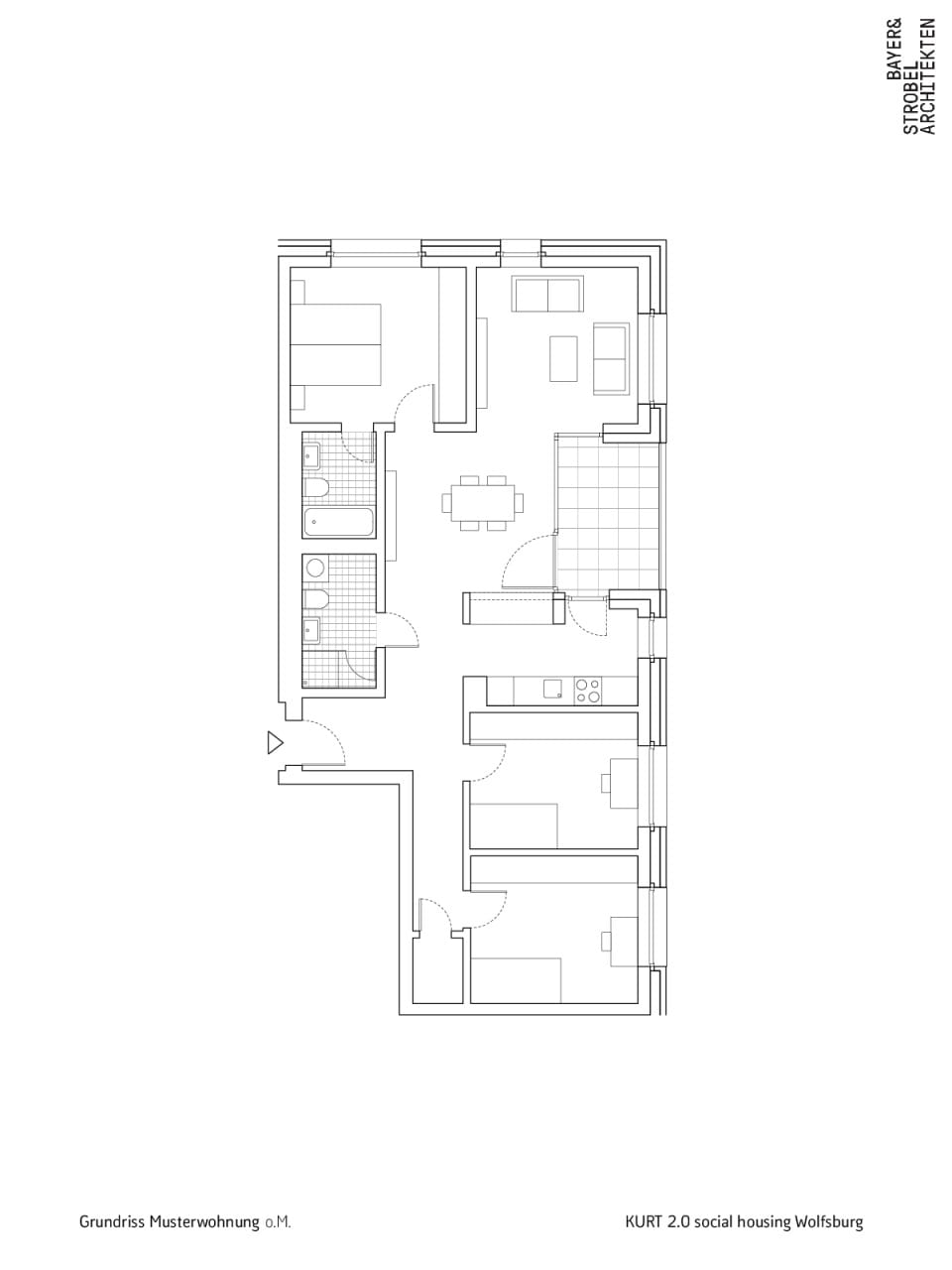 Grundriss Musterwohnung