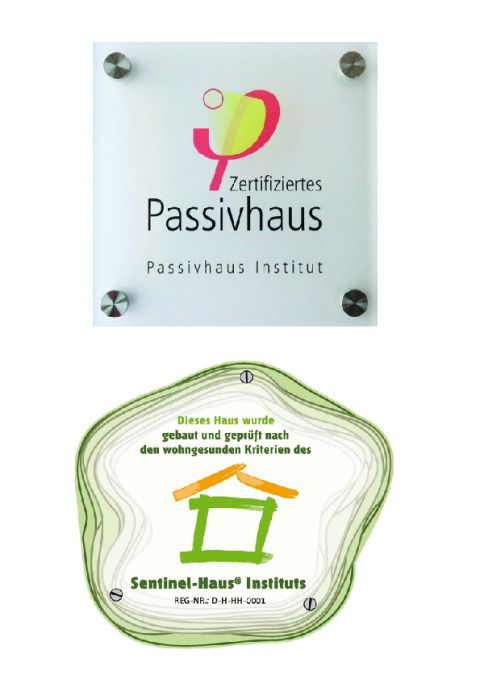 Qualitätsgeprüftes Passivhaus und wohngesundes Sentinel-Haus