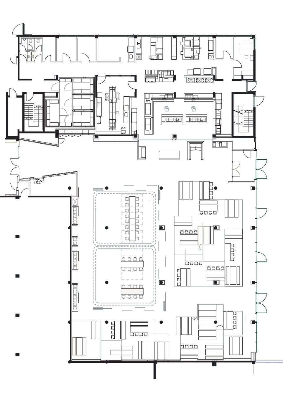 Grundriss Kantine