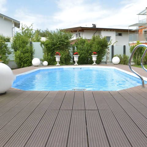 Pool- und Terrassenanlage in Kirchbichl