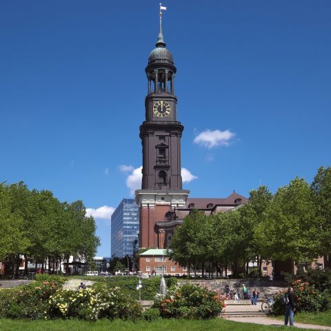 Aussichtsplattform des Hamburger Michel
