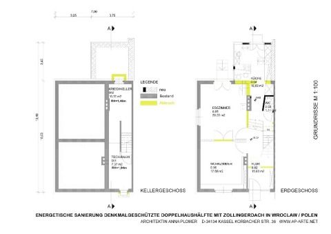 GRUNDRISSE: KG u. EG