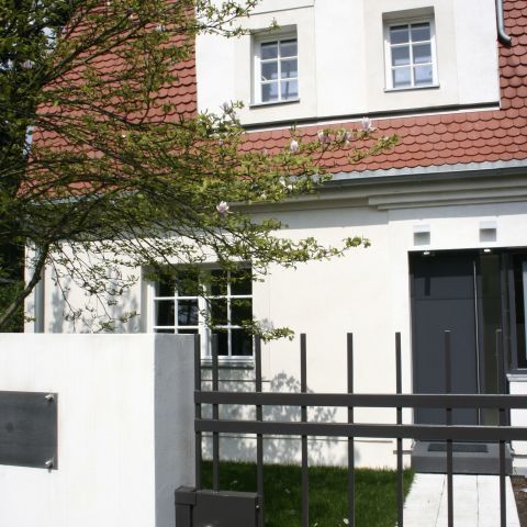 Energetische Sanierung denkmalgeschützte Doppelhaushälfte mit Zollingerdach Bj. 1921 in Wroclaw/Polen